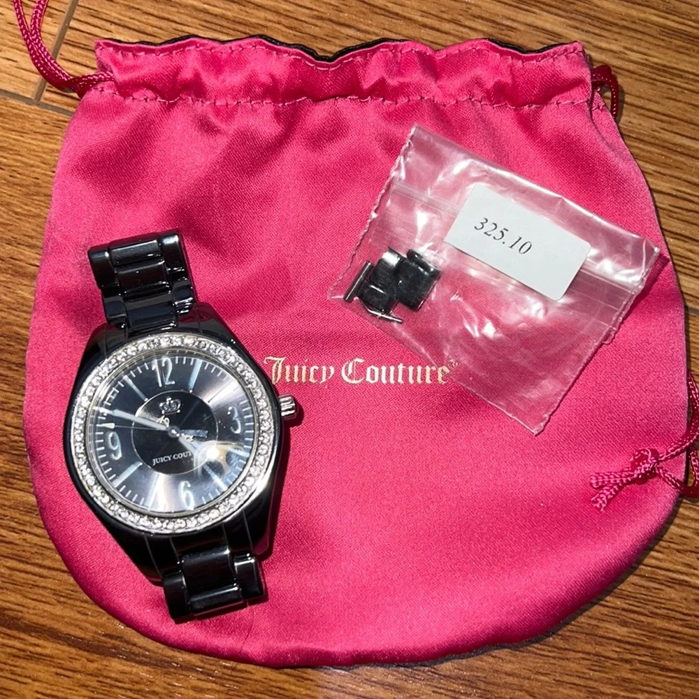 Juicy Couture authentic Watch with pave bezel - Picture 2 of 5